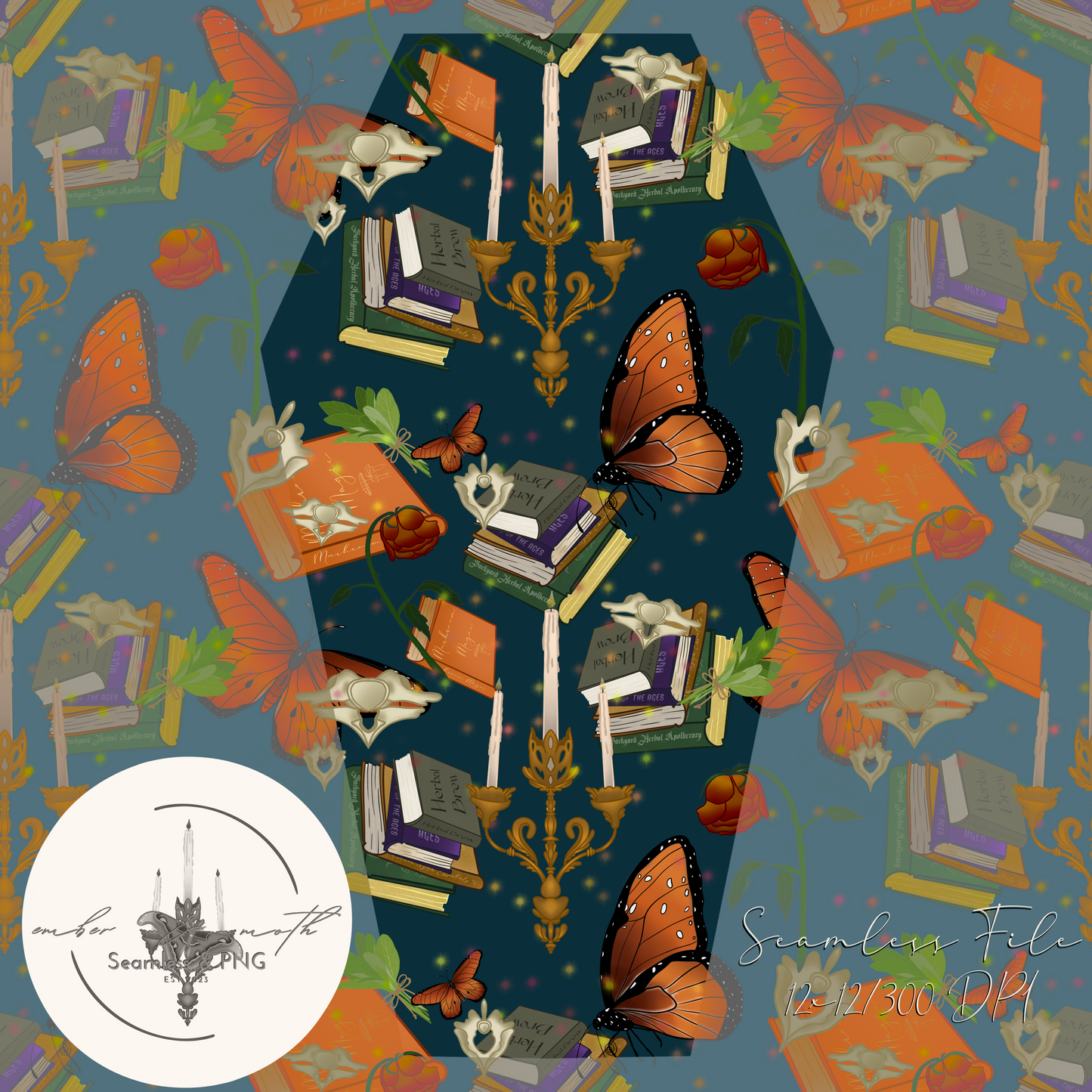 Witches Kitchen seamless files witchez collection