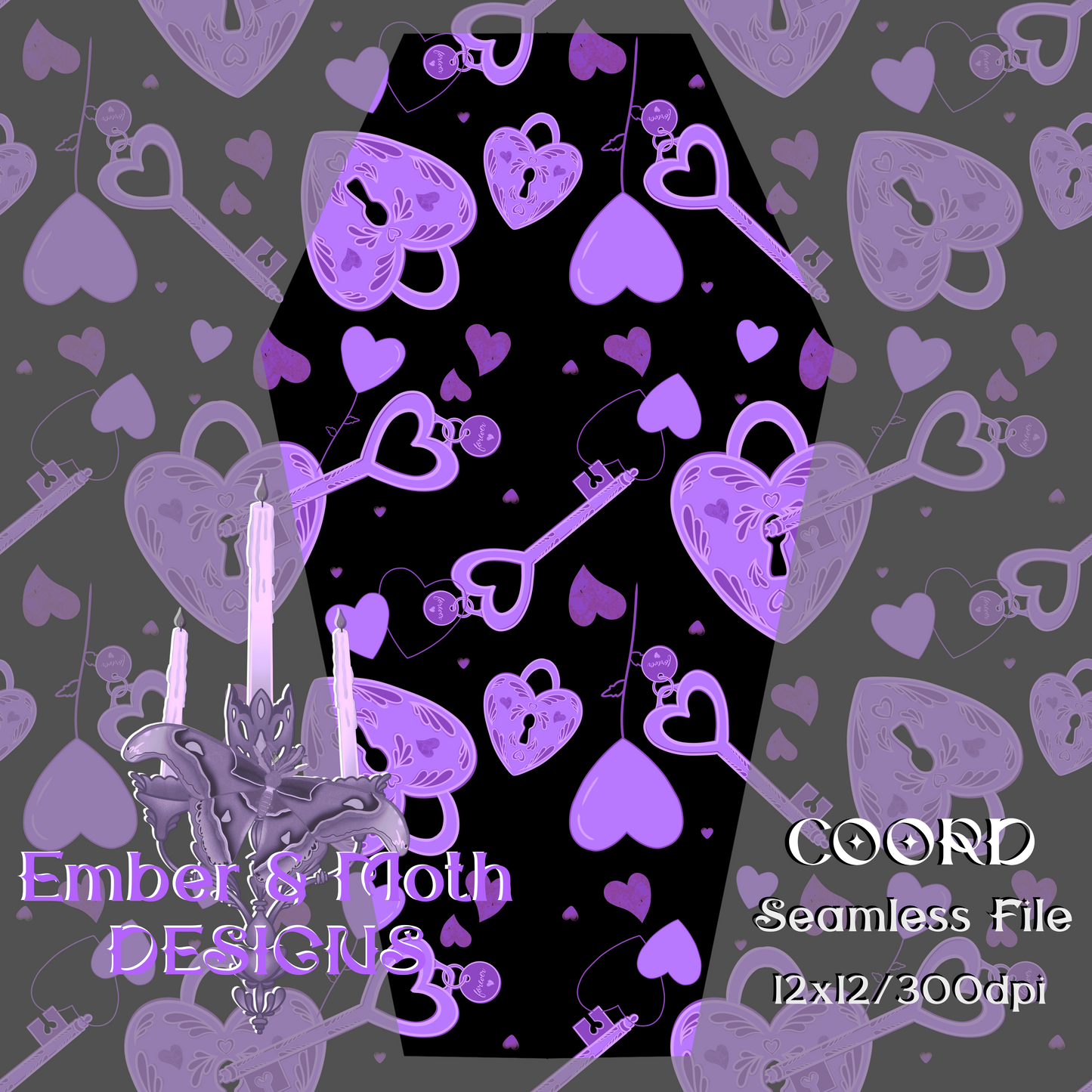 Lock & Key COORDS seamless