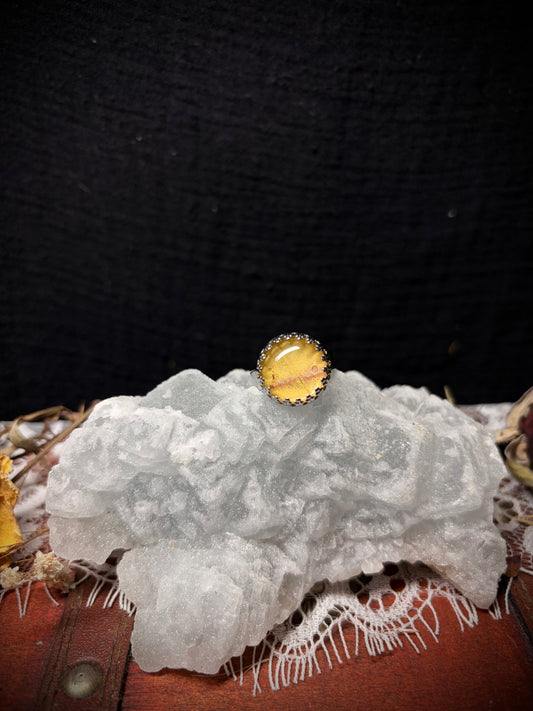 Real Moth Wing ring ethereal EMR