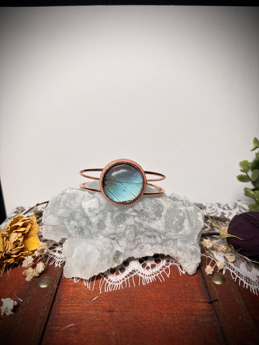 Real Butterfly Wing cuff ethereal