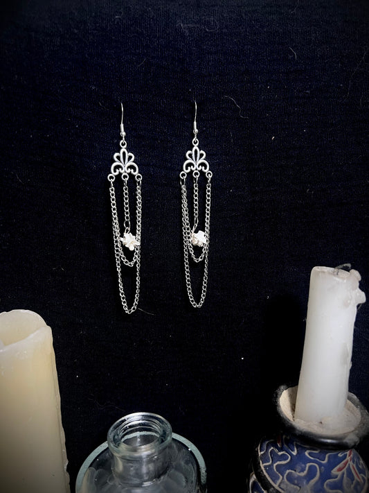 Opaline Oath MPC dangles Ethereal earrings