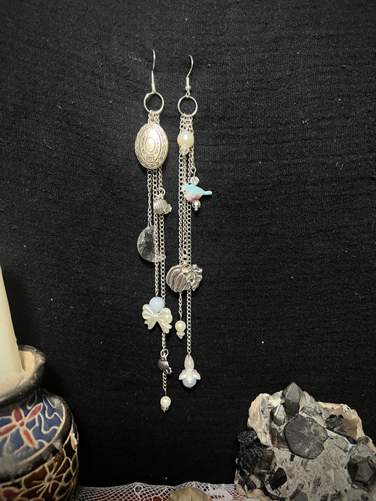Midnight Wishes earrings ethereal dangles JBE FHC