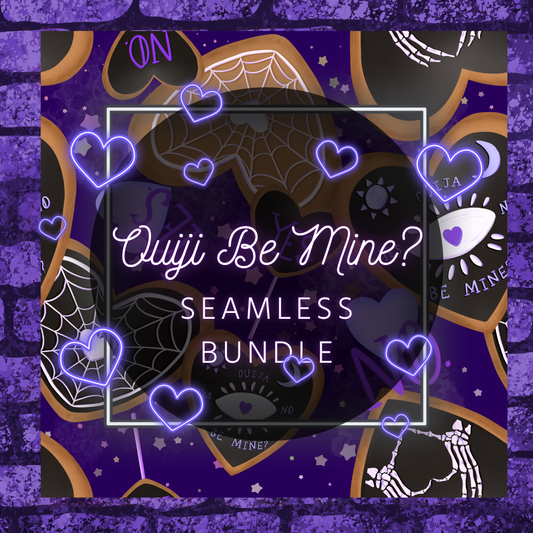 Ouiji Be Mine? seamless BUNDLE