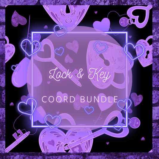 Lock & Key seamless COORD BUNDLE