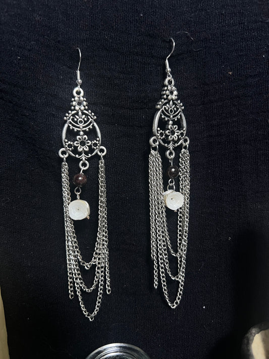Moonlit Widow MPC dangles Ethereal earrings
