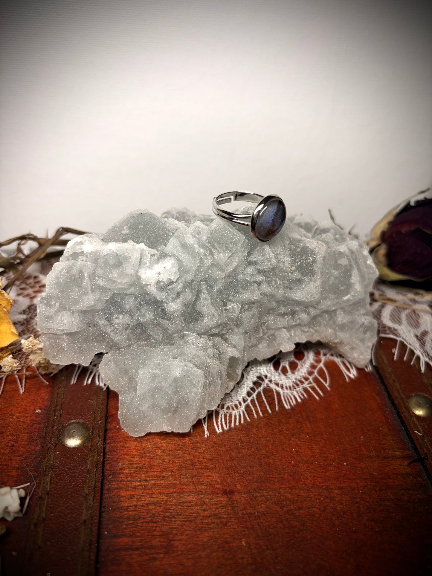 Real Butterfly Wing ring ethereal EMR