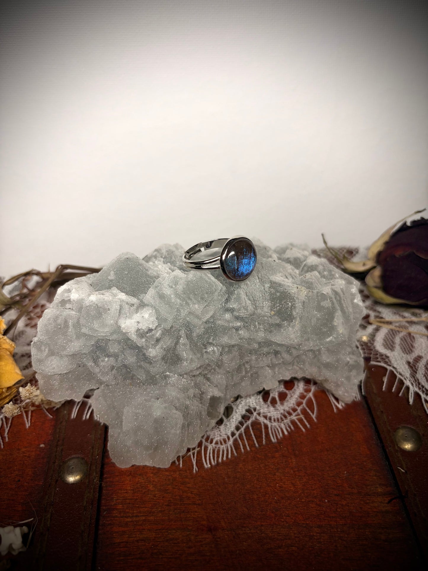 Real Butterfly Wing ring ethereal EMR