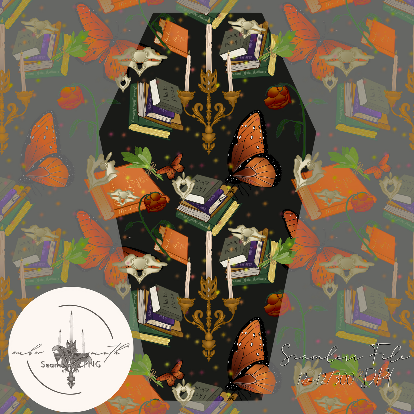 Witches Kitchen seamless files witchez collection