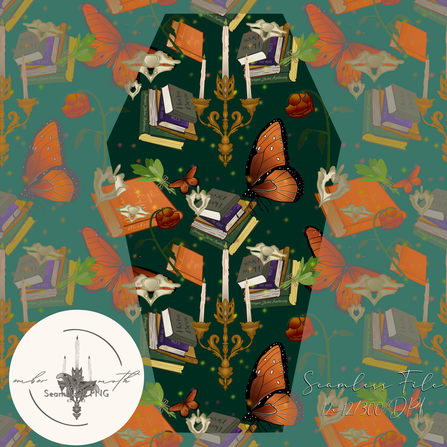 Witches Kitchen seamless files witchez collection
