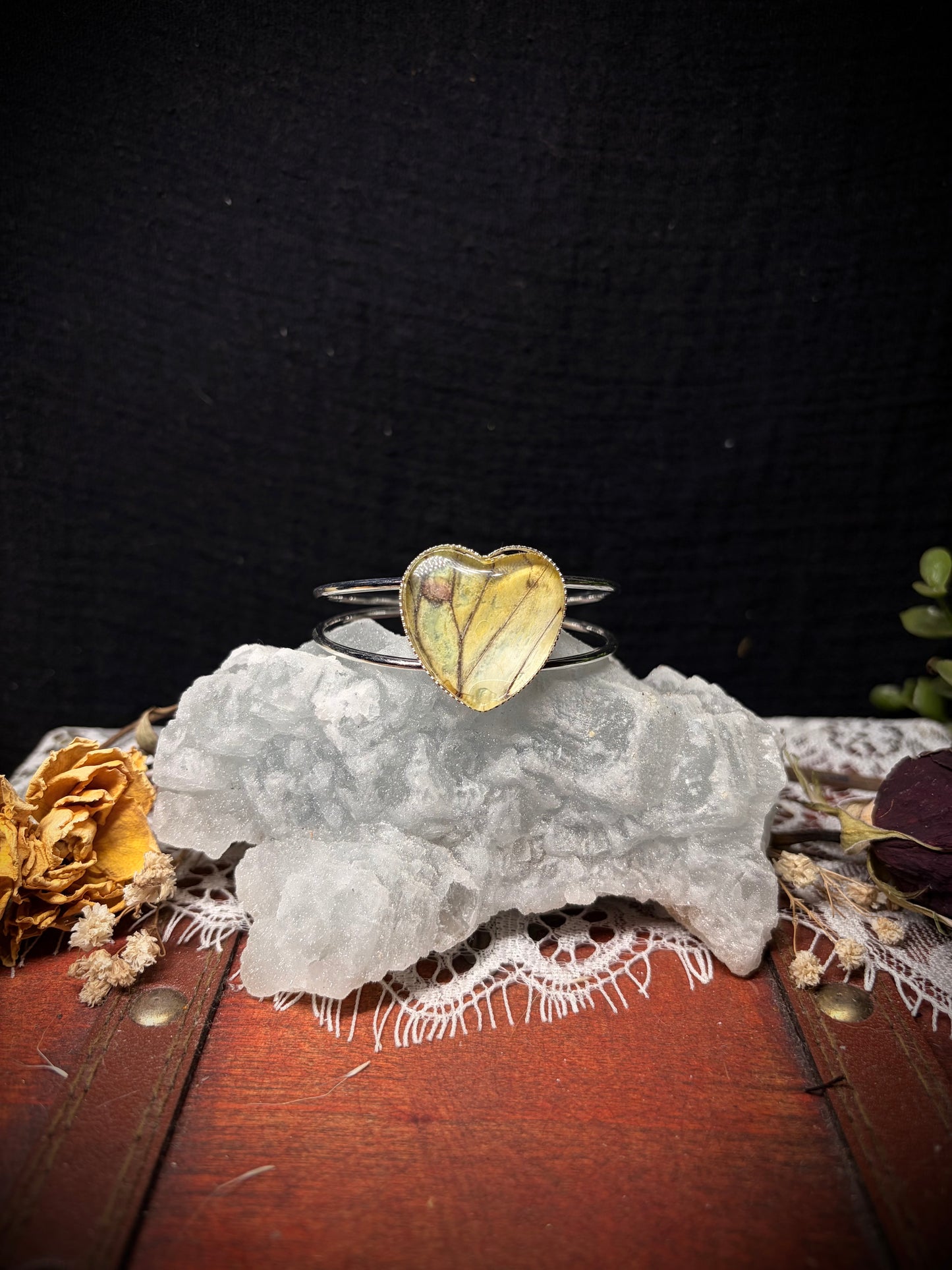 Real Moth Wing cuff ethereal