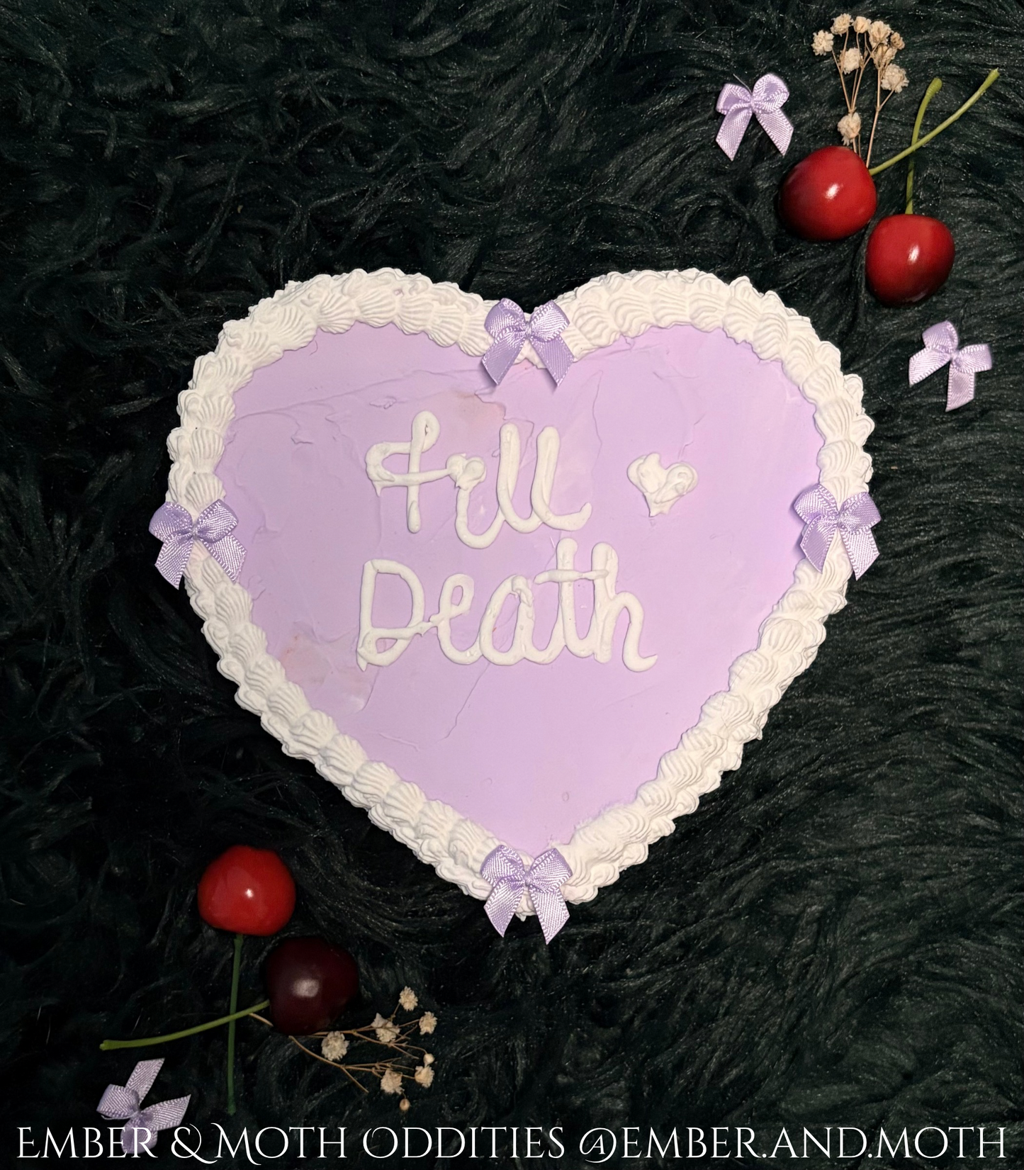 Lavender Till Death Mystery Curio Confection Box