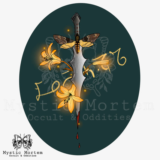 Hawkhead Dagger Print