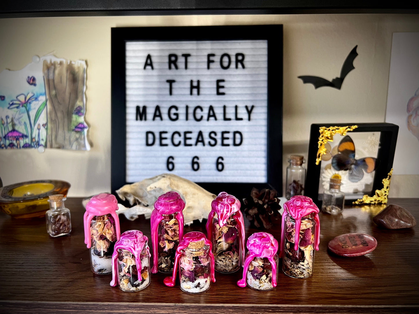 Self Love Potion Bottle Alter Piece