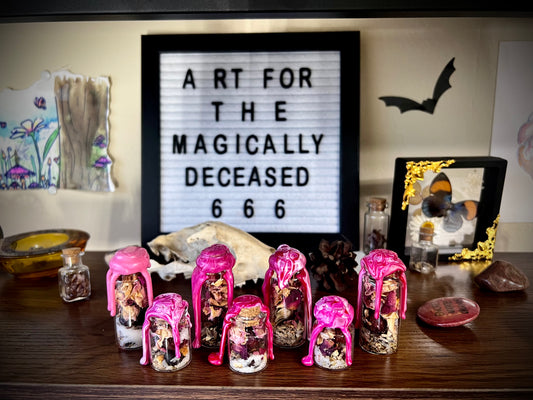 Self Love Potion Bottle Alter Piece